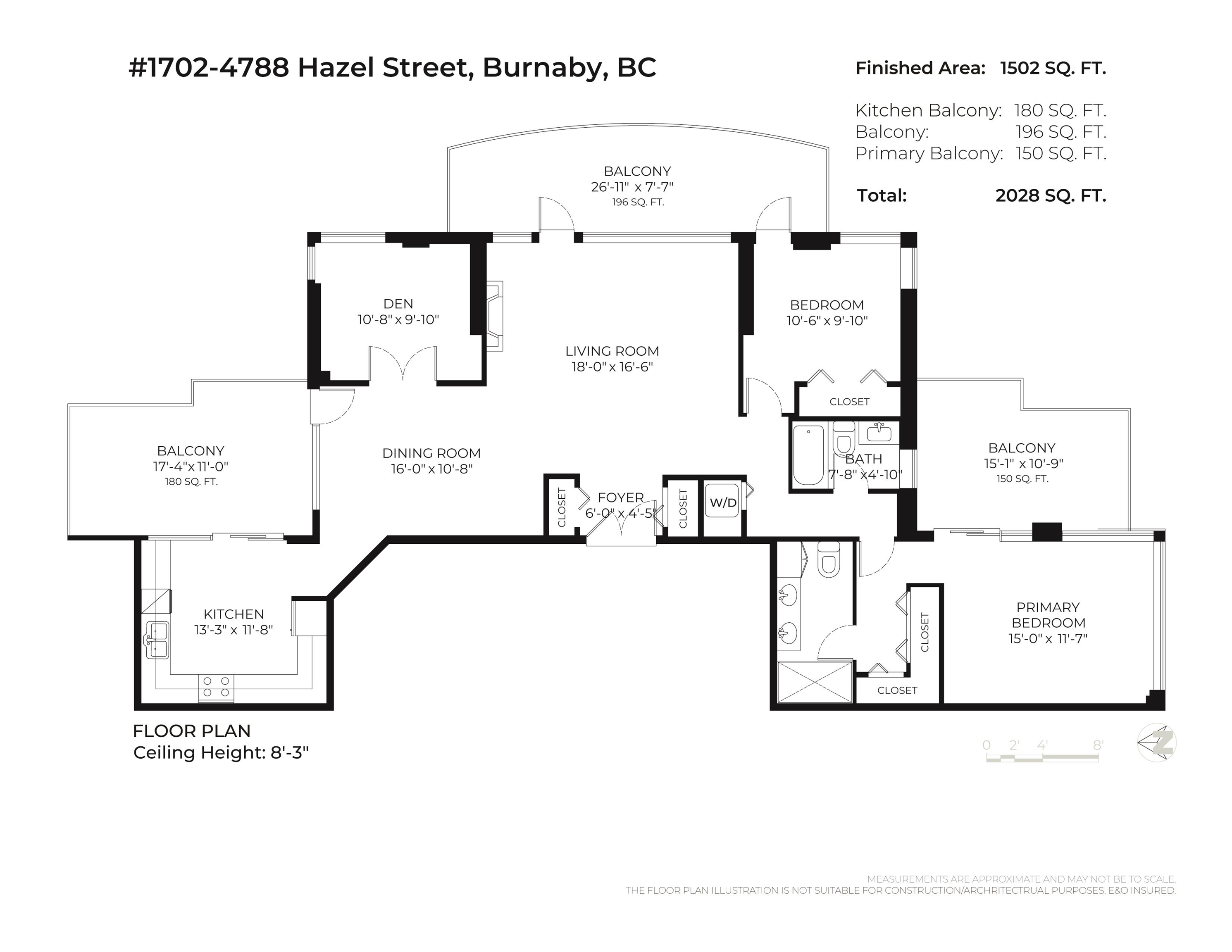 1702 4788 HAZEL STREET, #1702