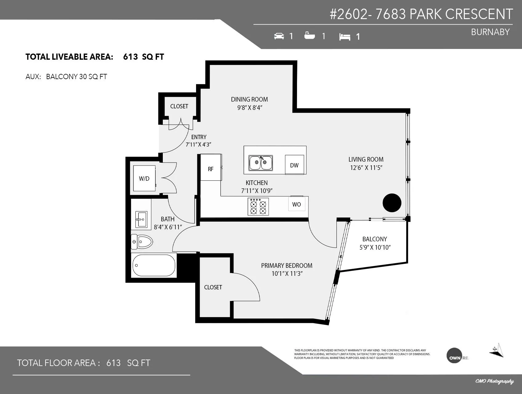 2602 7683 Park Crescent