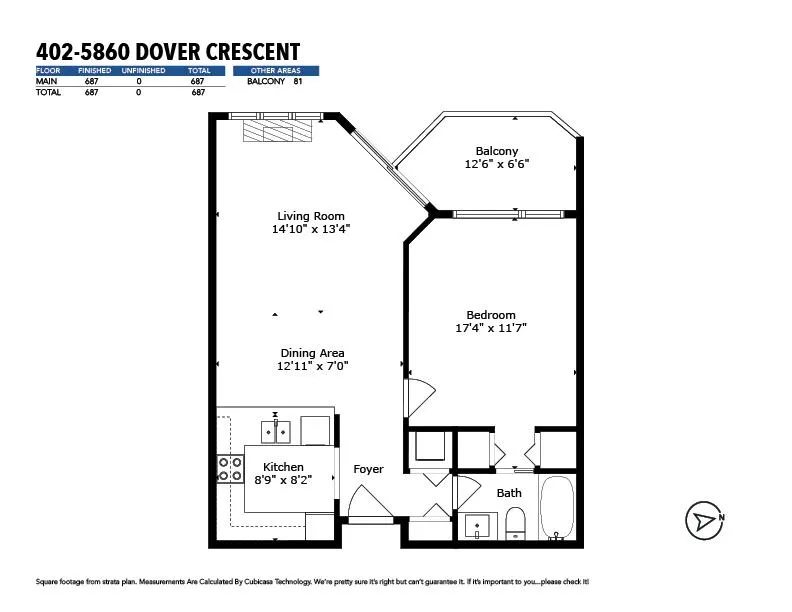 402 5860 Dover Crescent