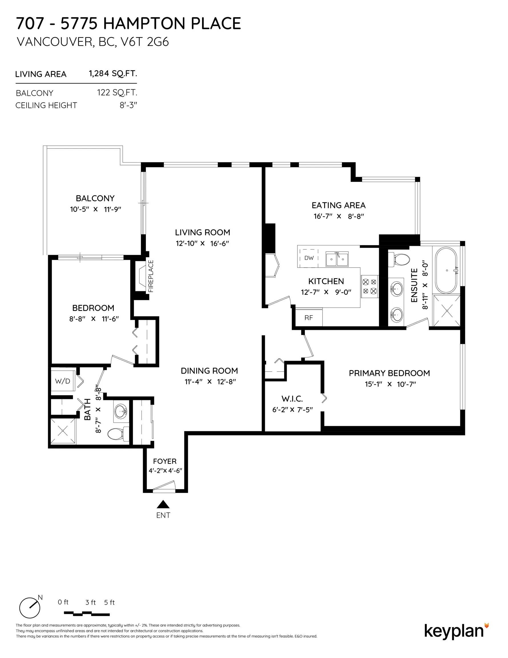 707 5775 Hampton Place