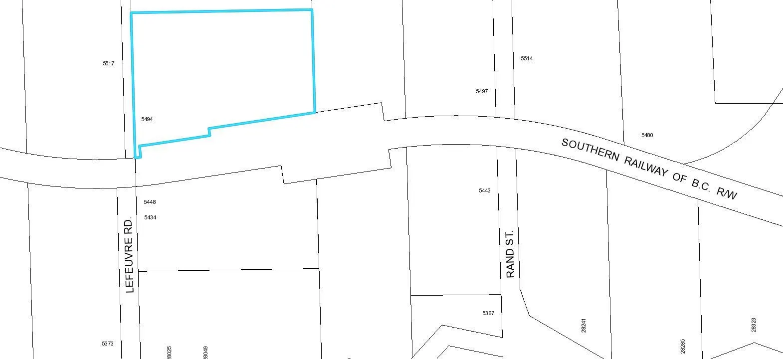 5494 Lefeuvre Road