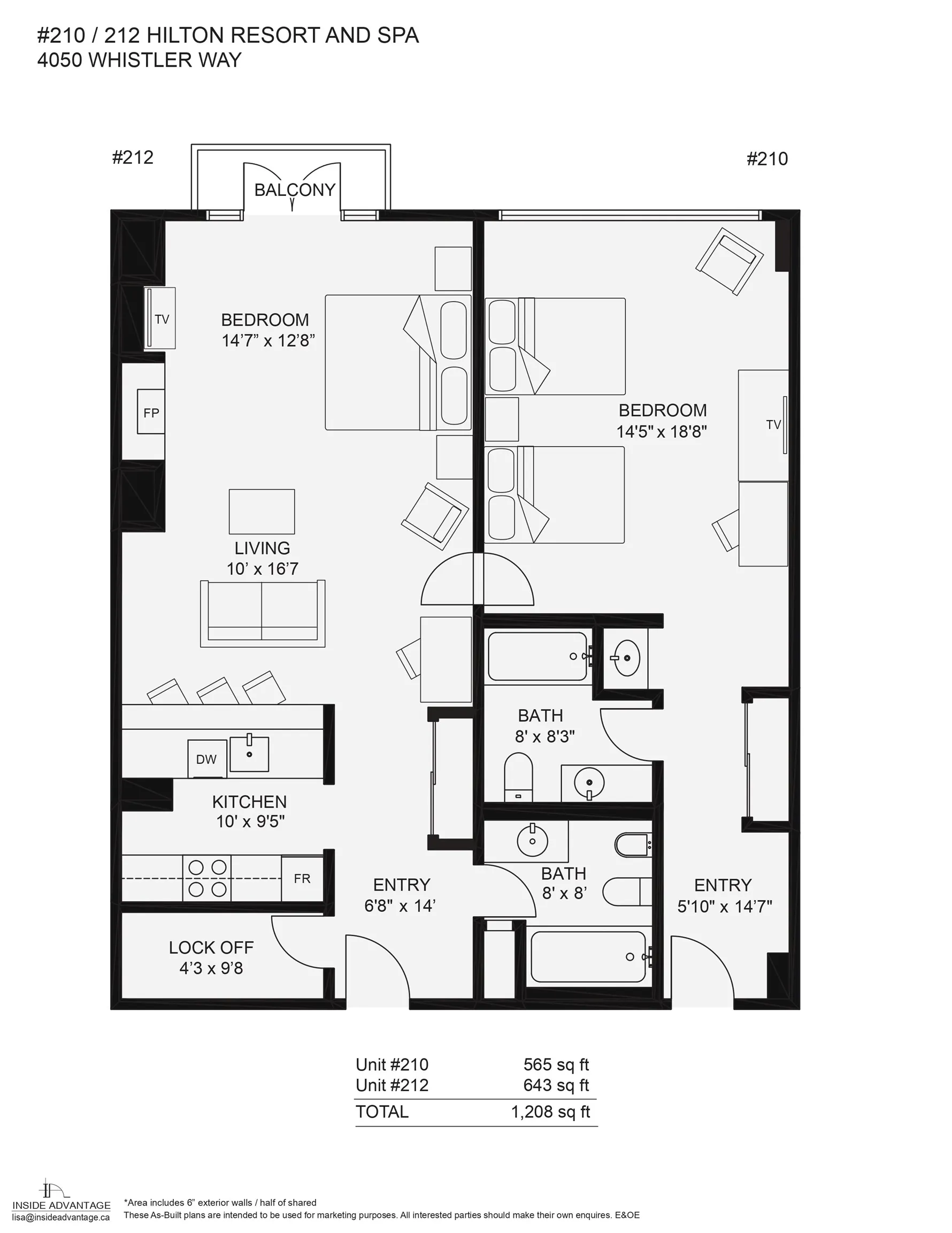 210/212 4050 Whistler Way