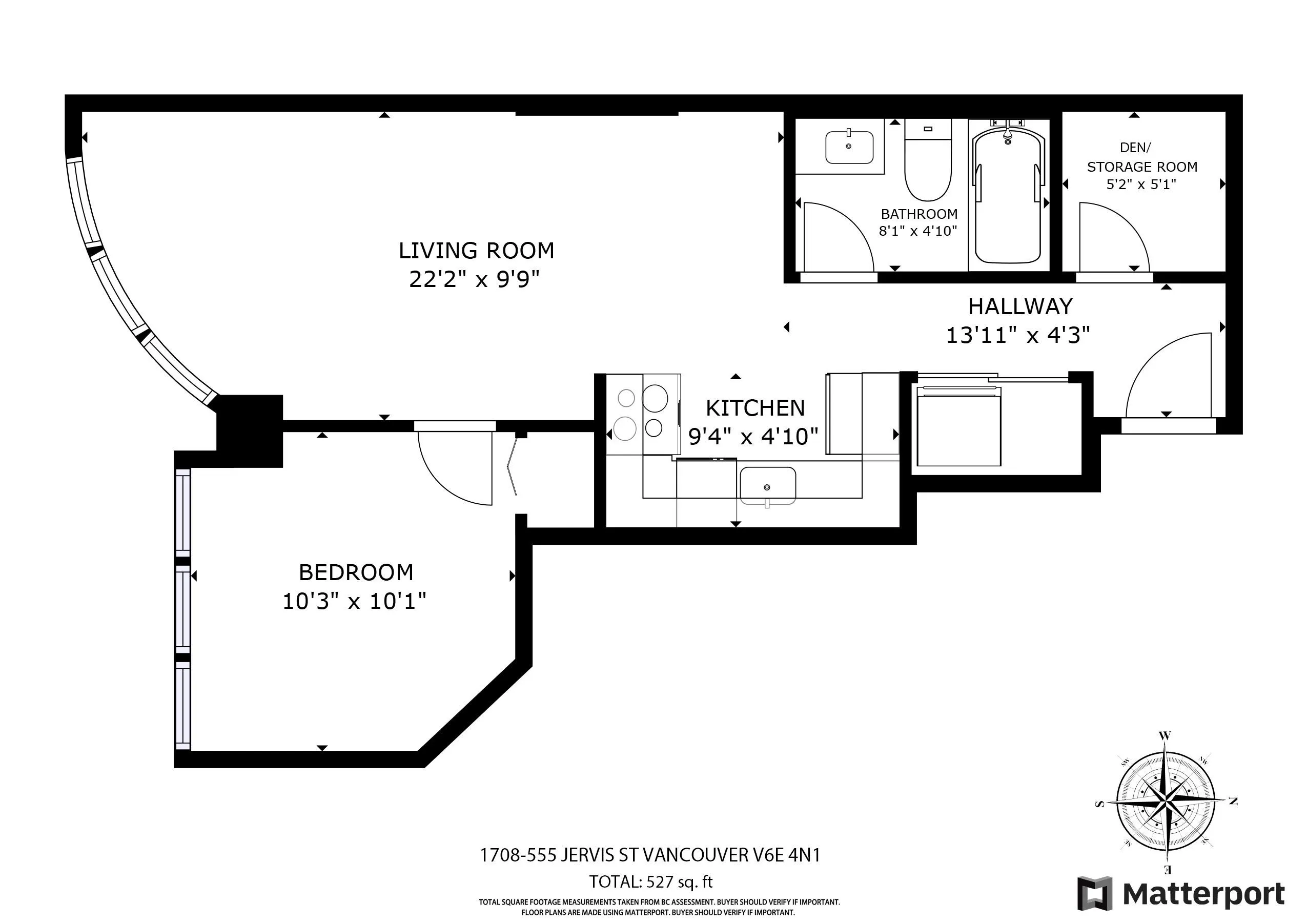 1708 555 Jervis Street