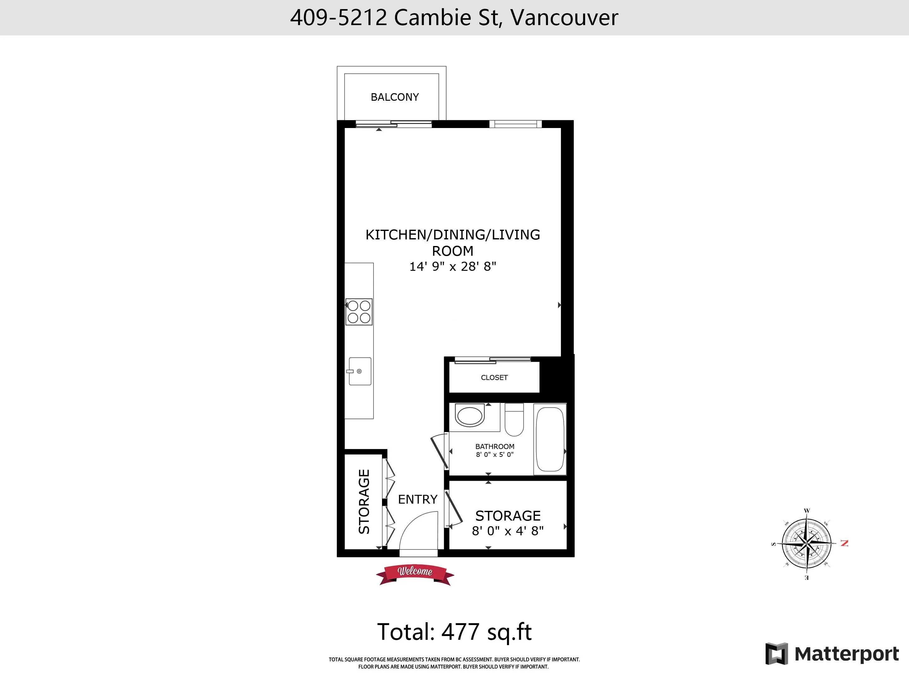 409 5212 Cambie Street