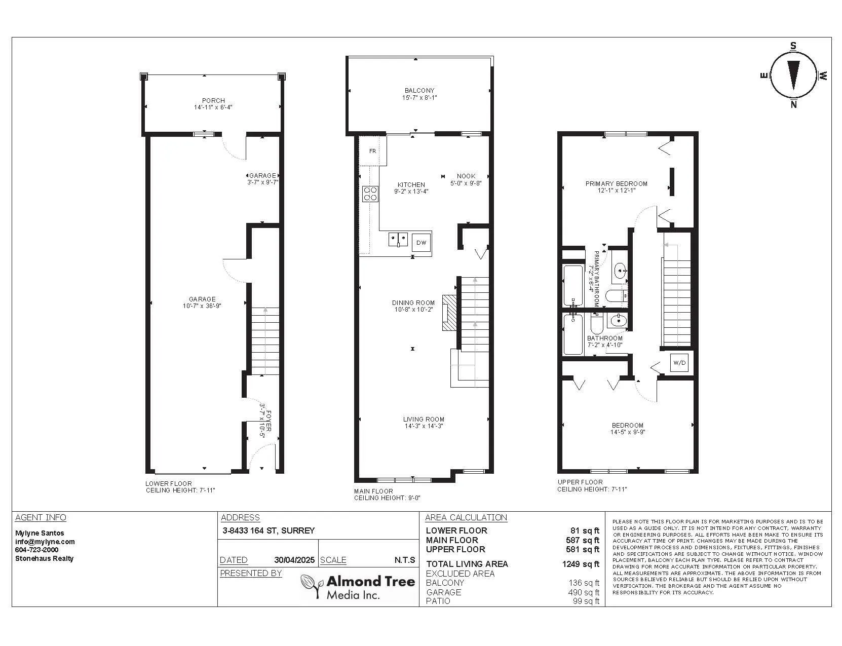 3 8433 164th Street