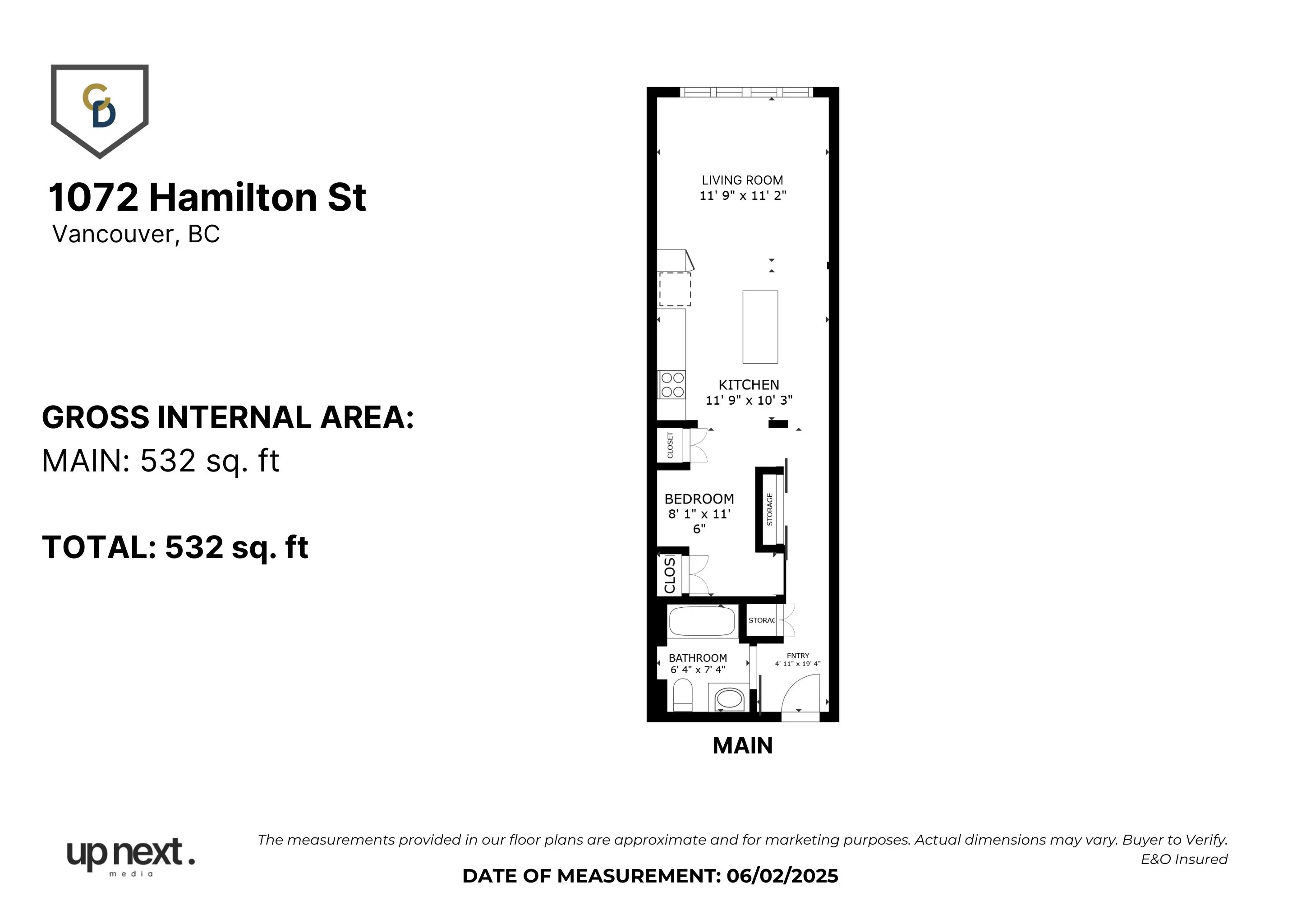 308 1072 Hamilton Street