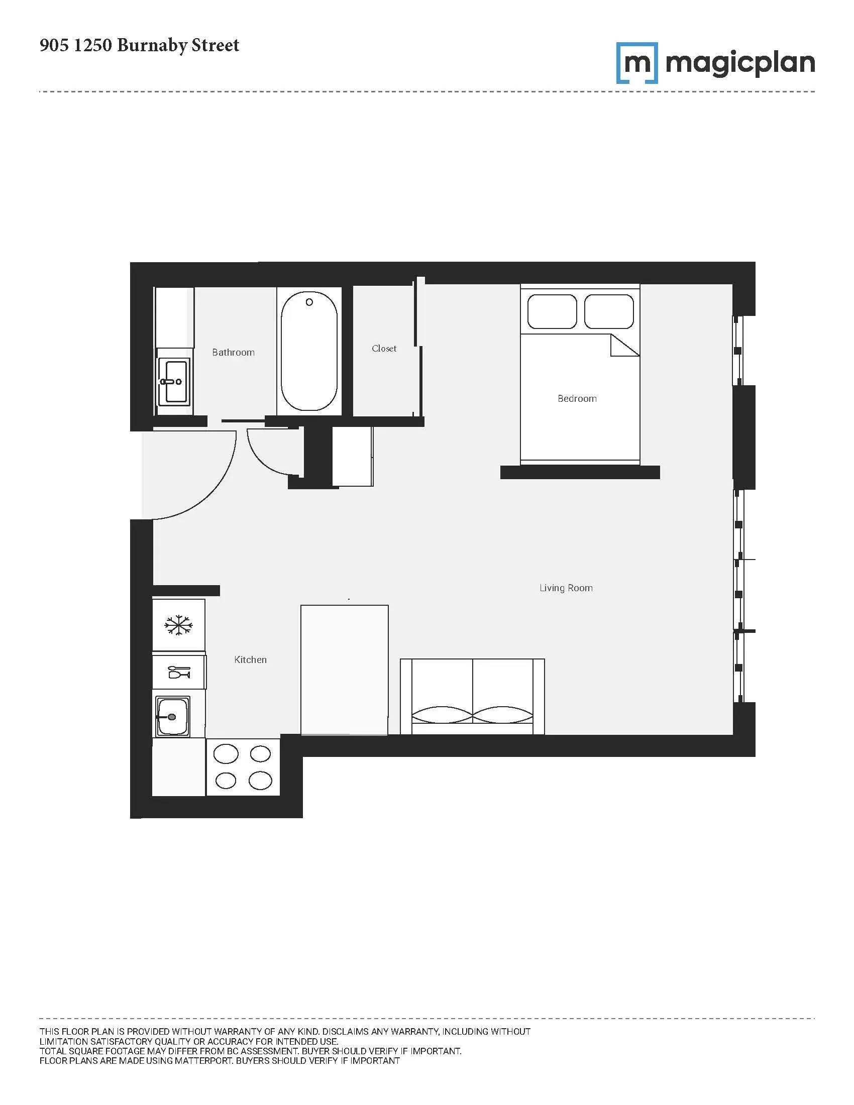 905 1250 Burnaby Street