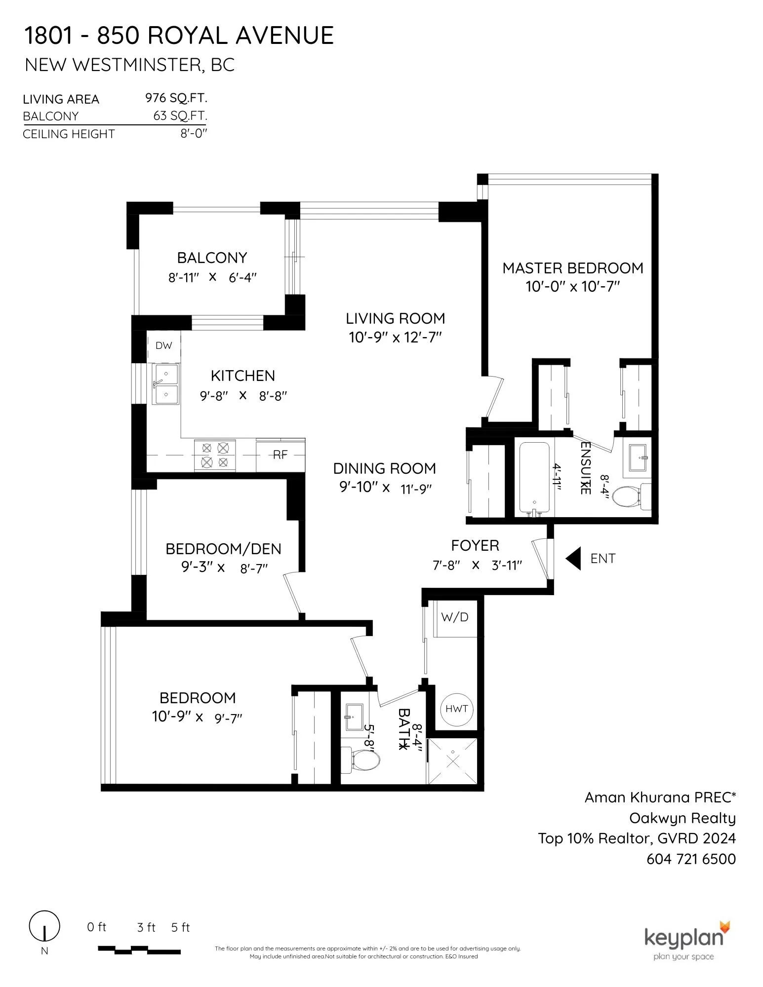 1801 850 Royal Avenue
