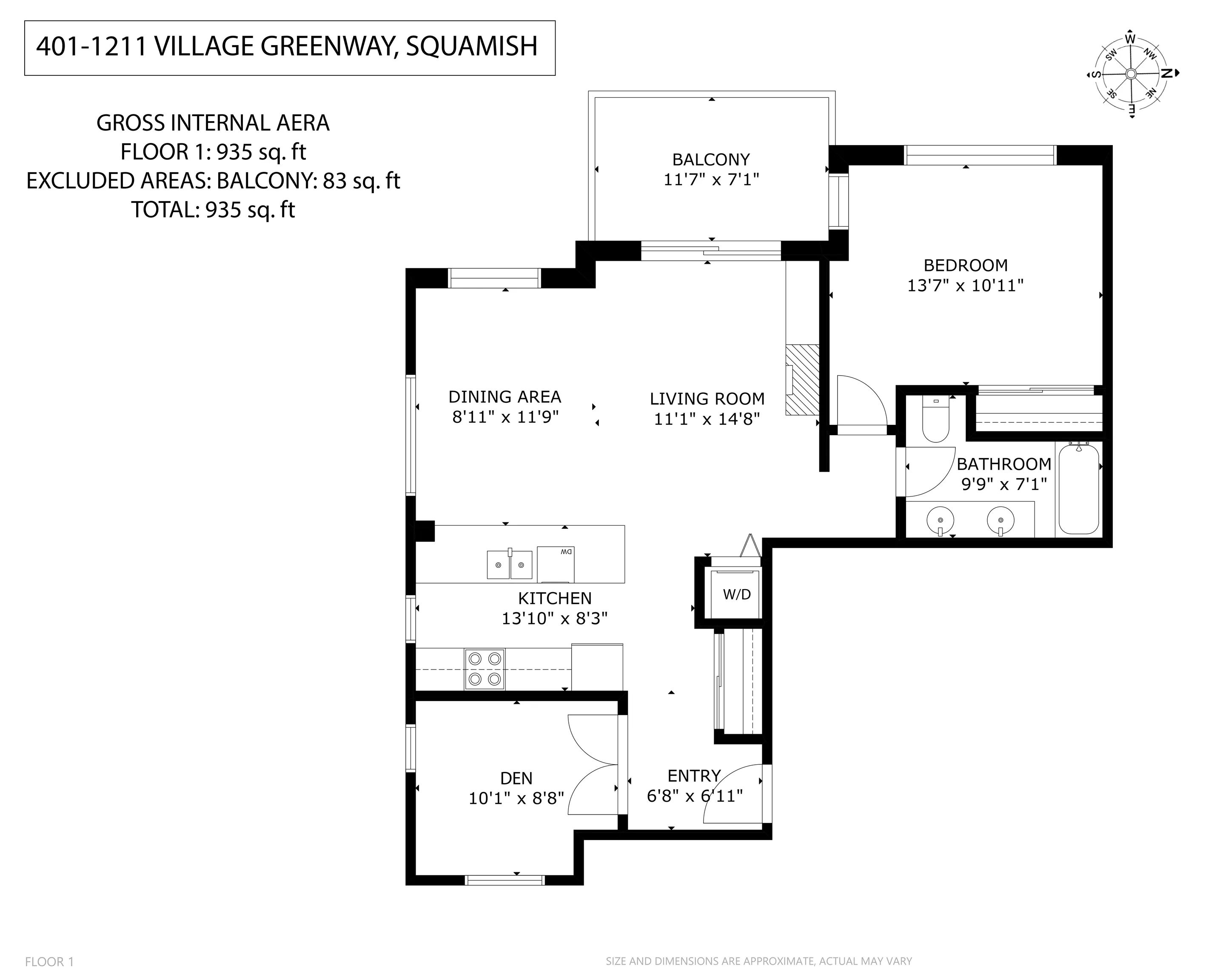 401 1211 Village Green Way