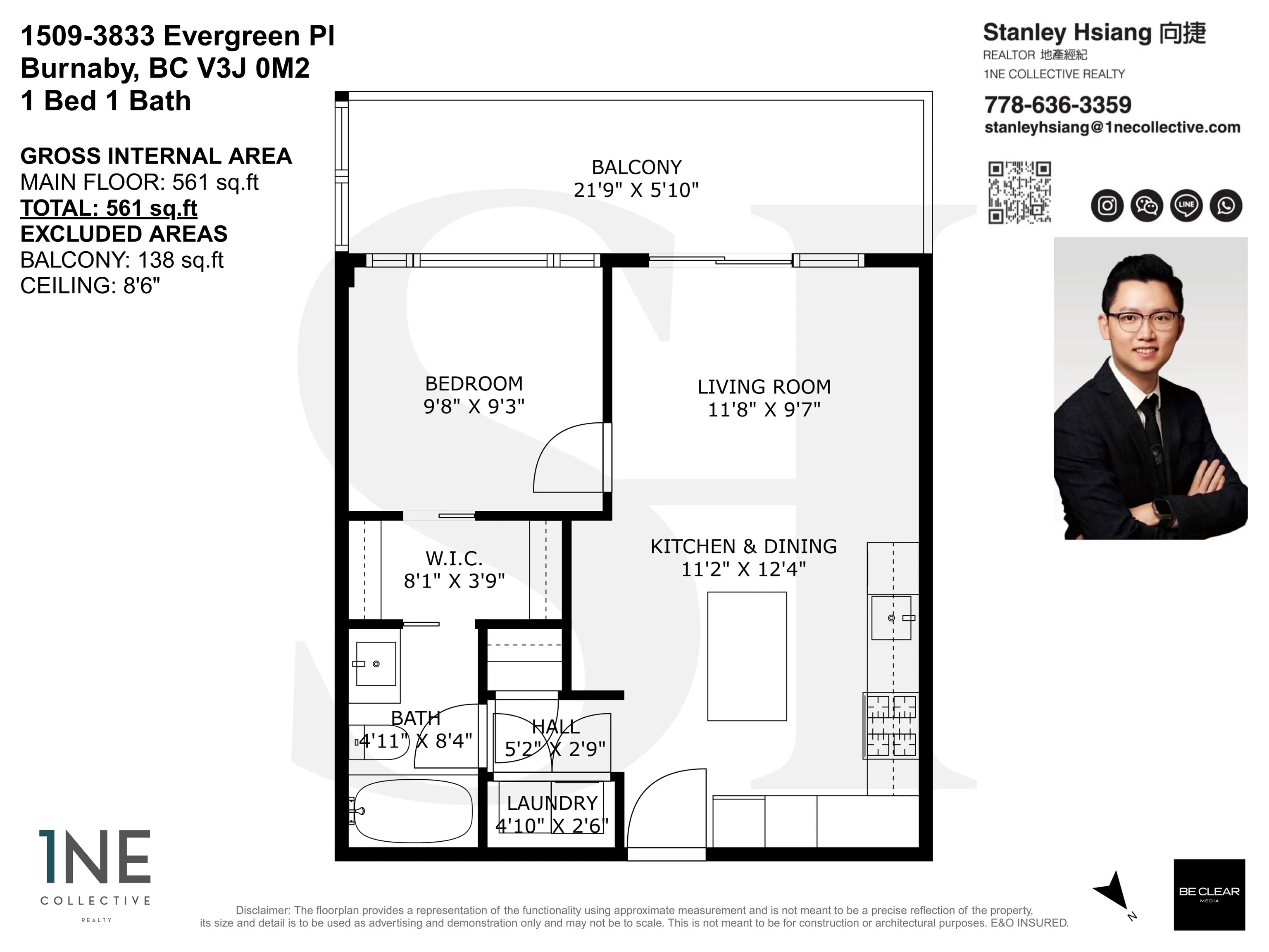 1509 3833 Evergreen Place