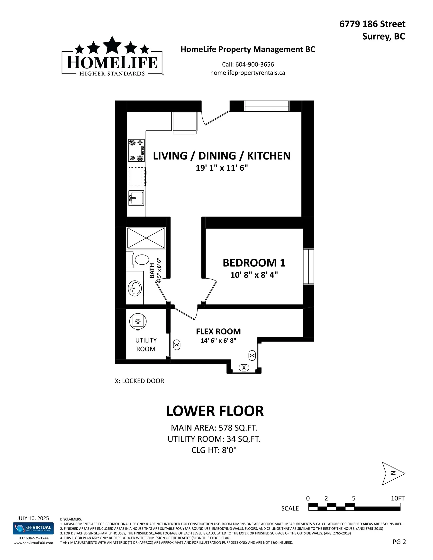 Basement 6779 186 Street