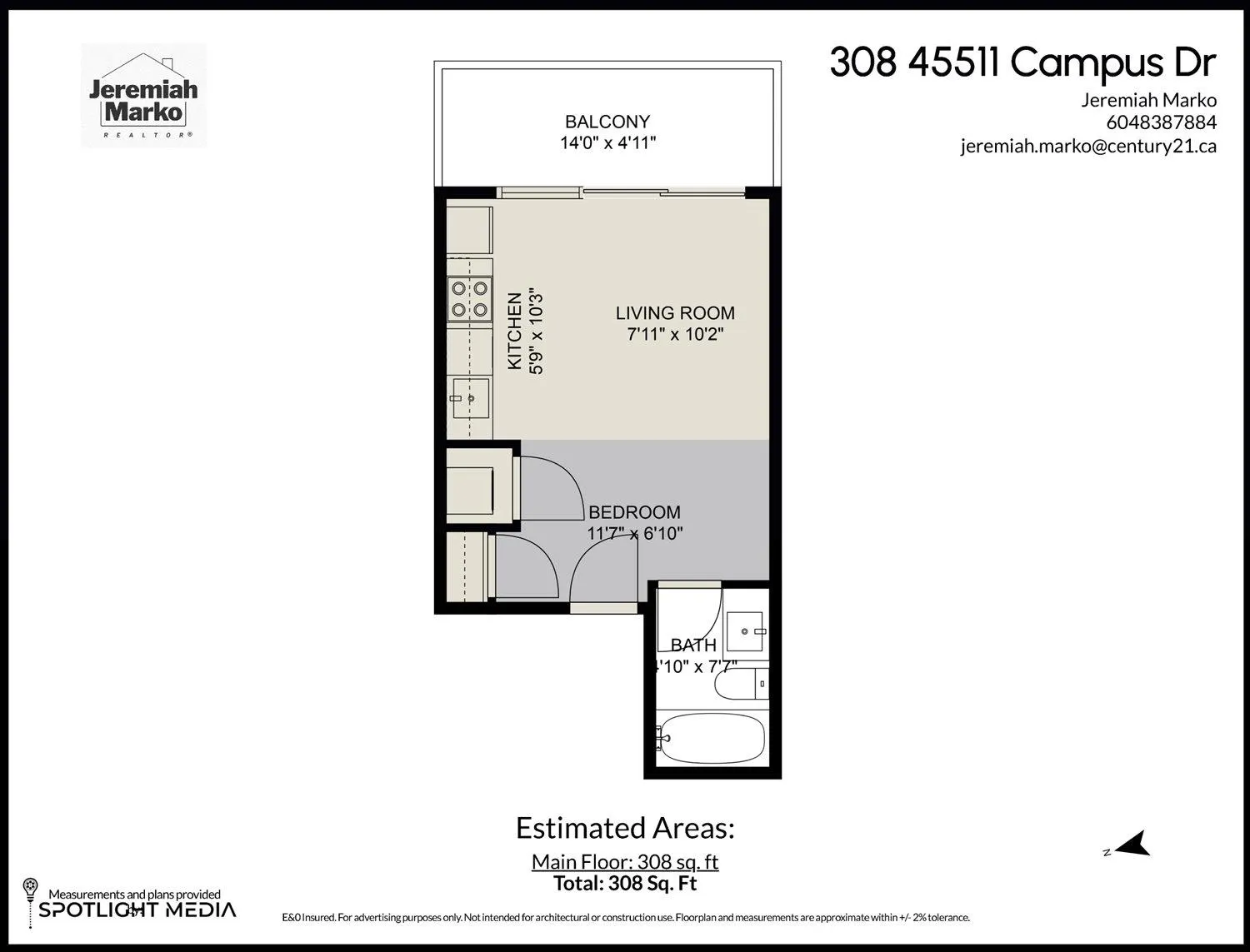 308 45511 Campus Drive