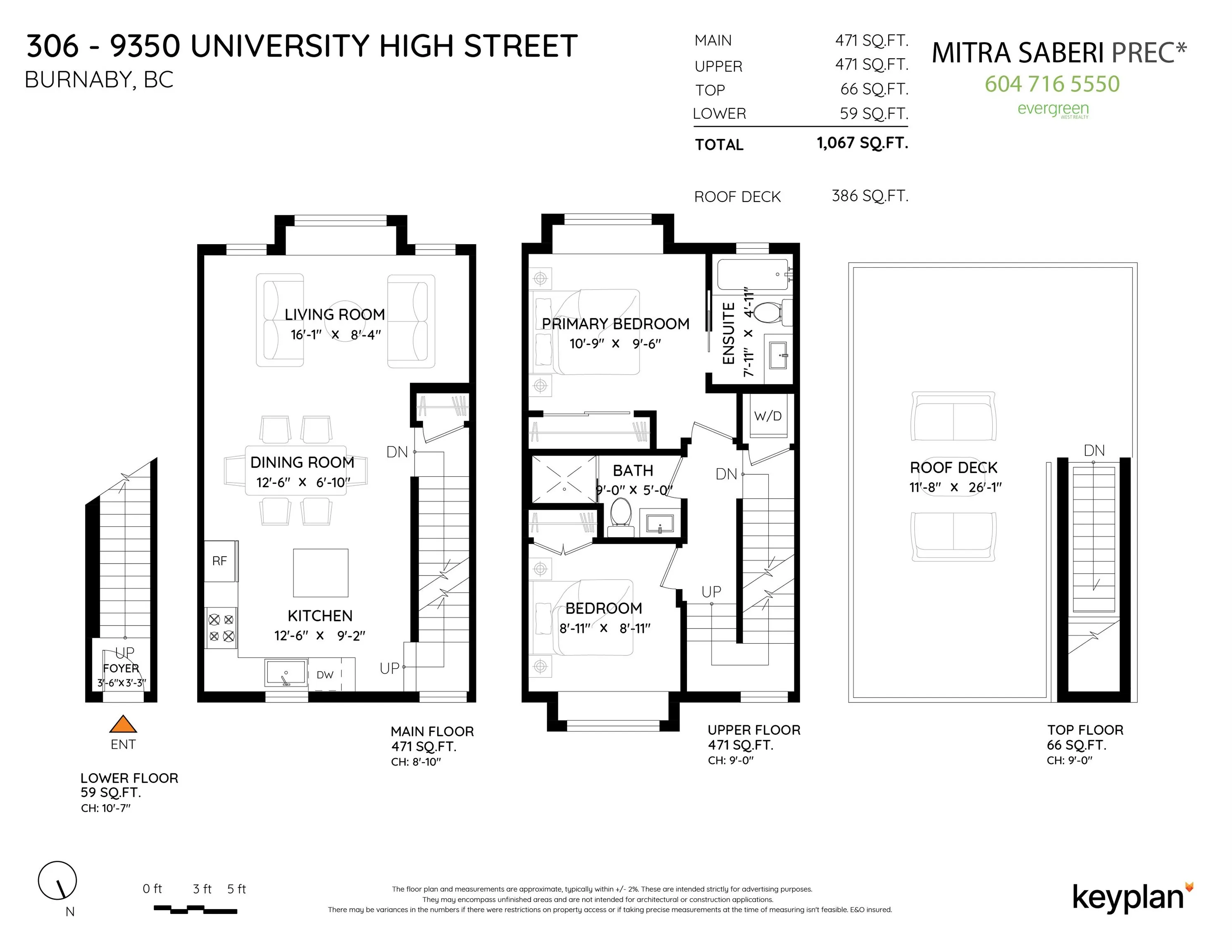 306 9350 University High Street