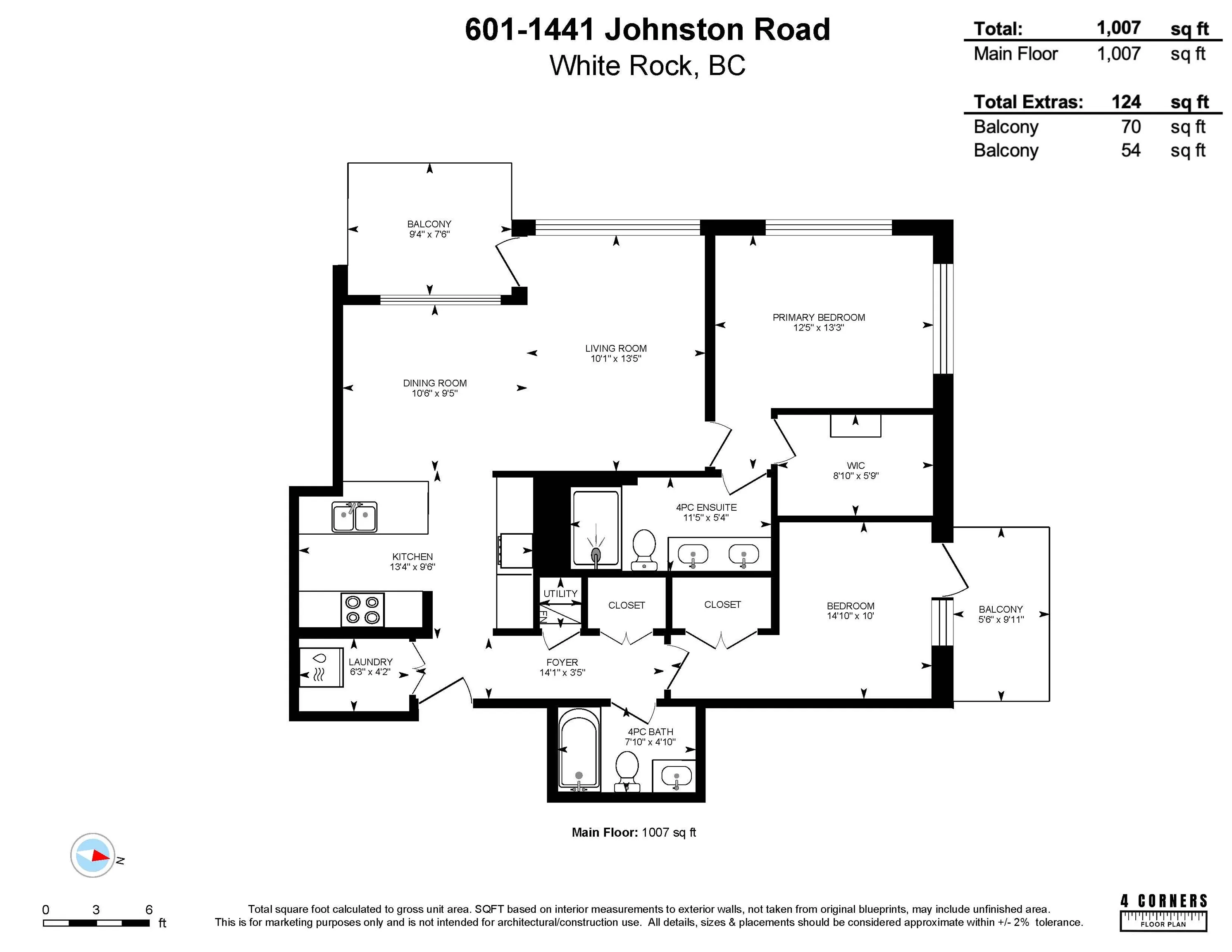 601 1441 Johnston Road