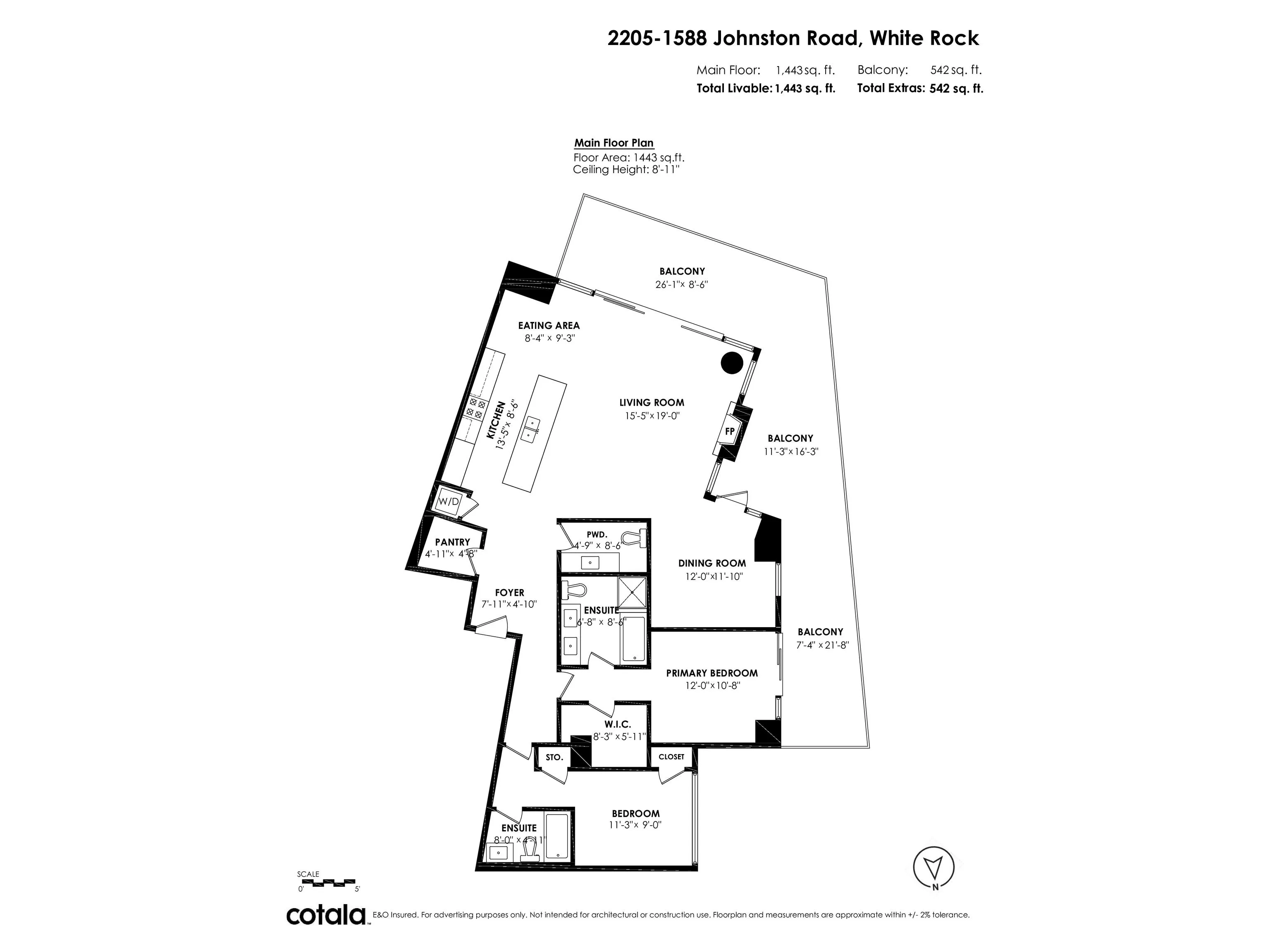 2205 1588 Johnston Road