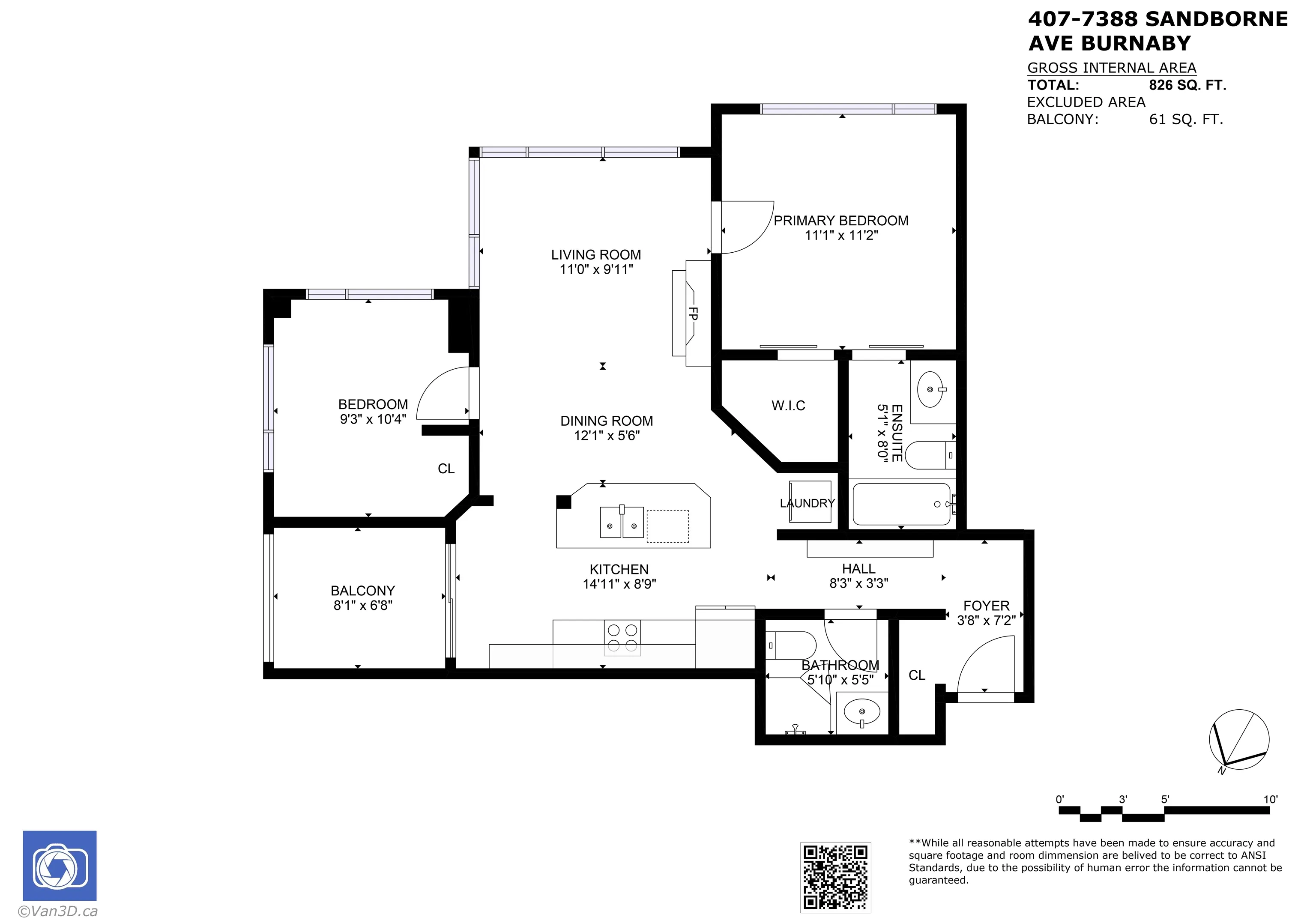 407 7388 Sandborne Avenue