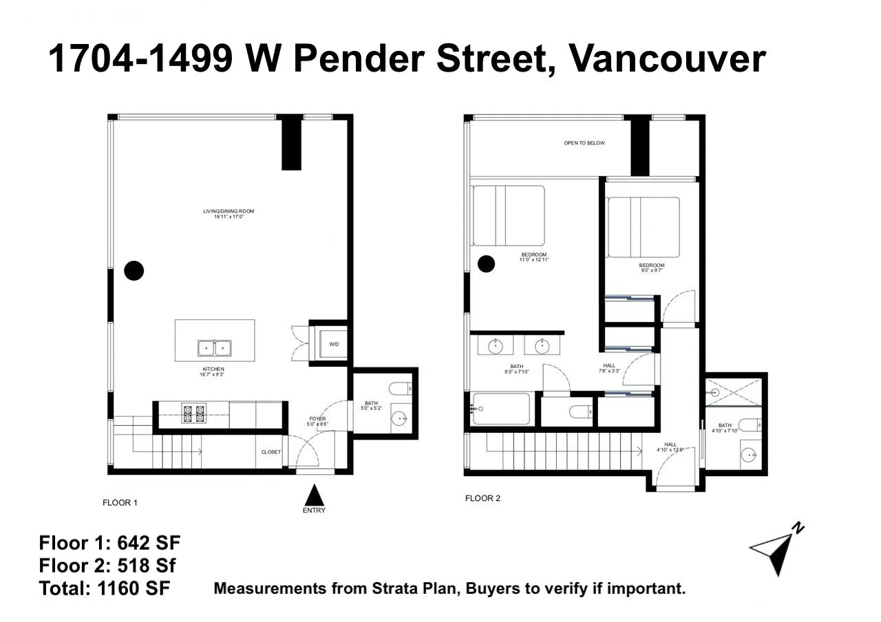 1704 1499 W Pender Street