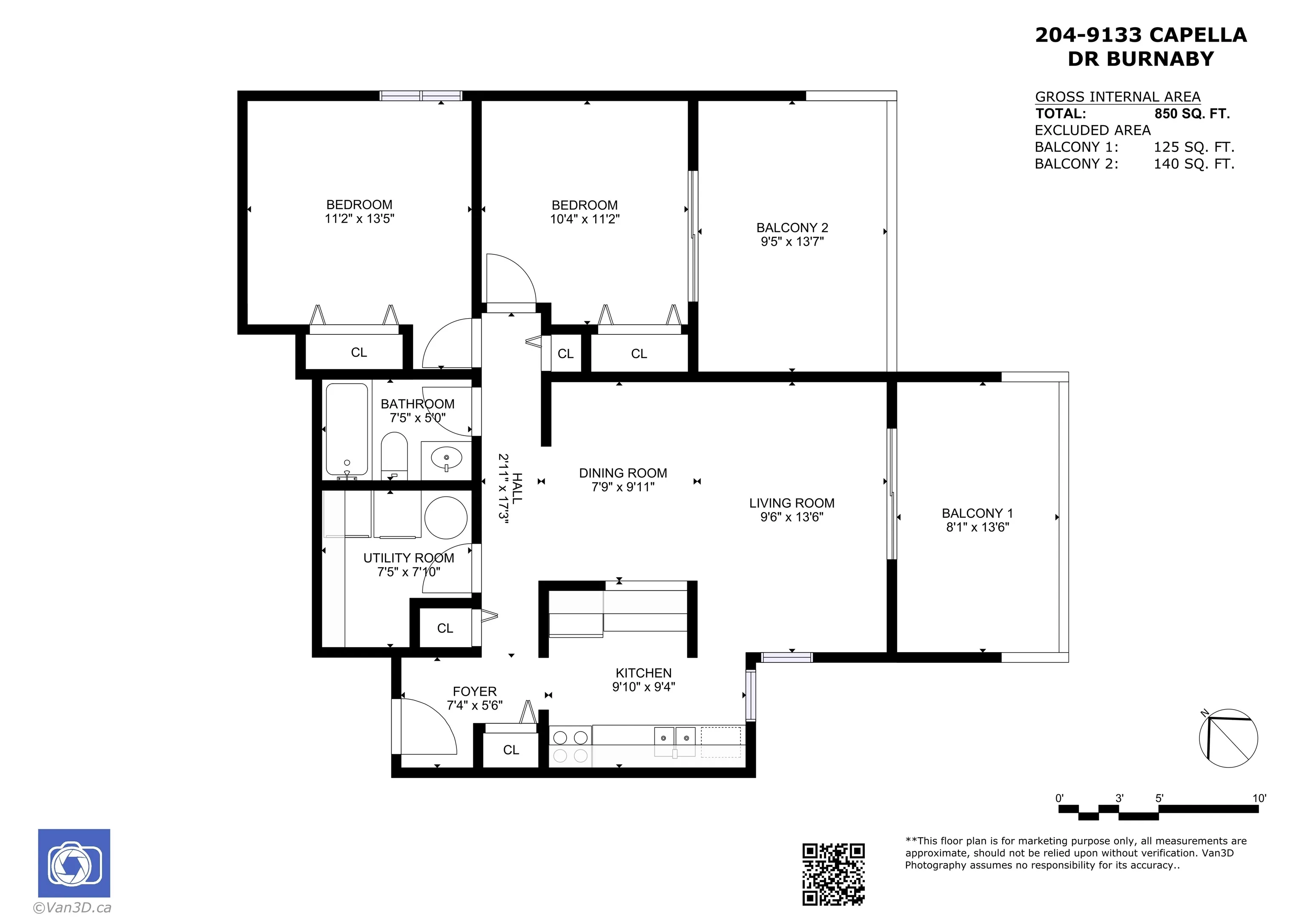 204 9133 Capella Drive