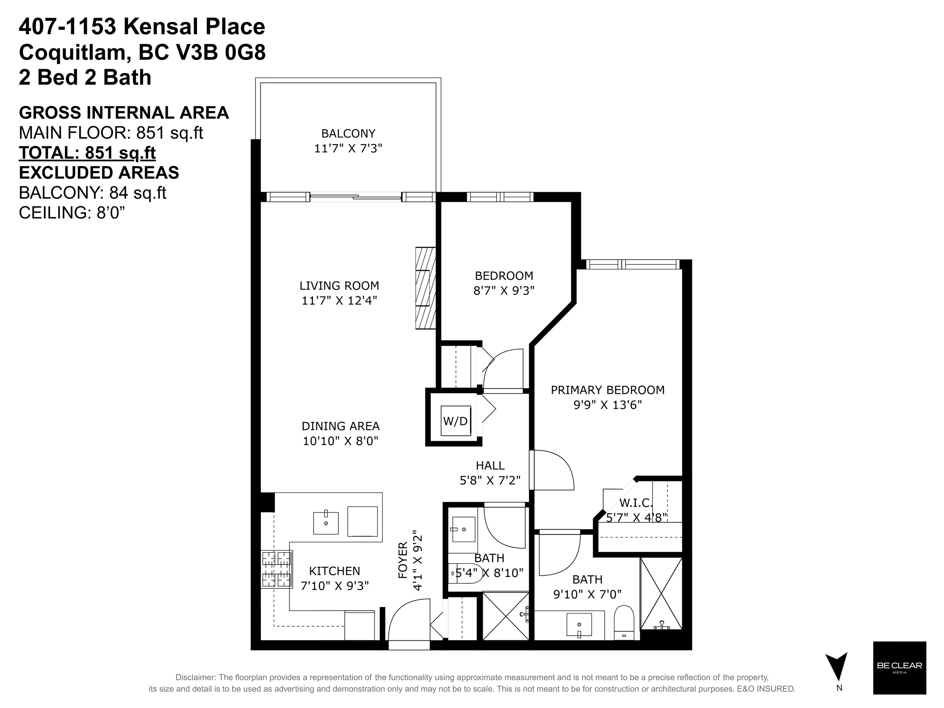 407 1153 Kensal Place