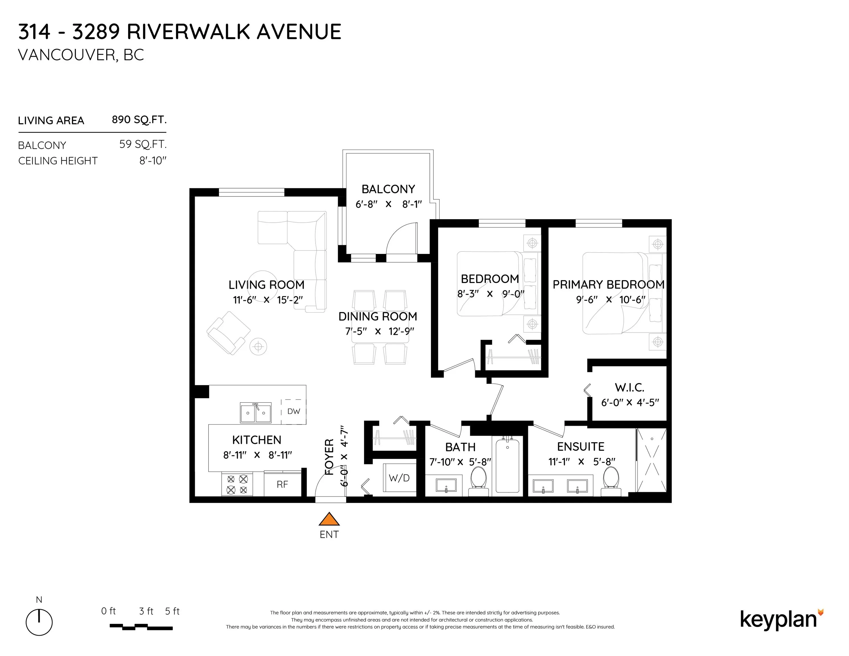314 3289 Riverwalk Avenue