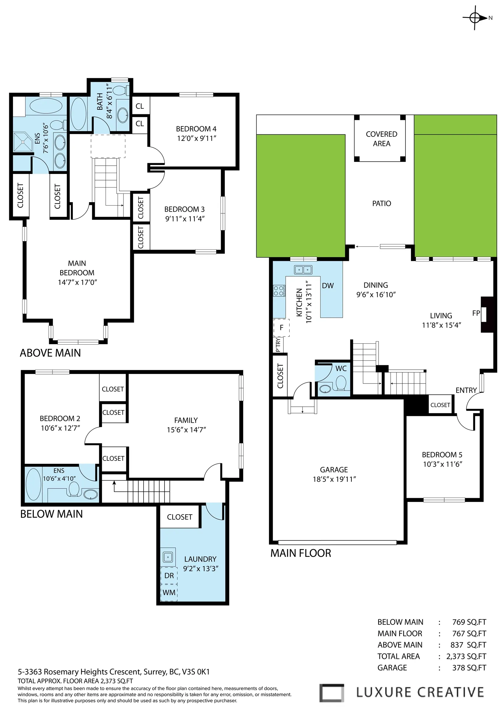 5 3363 Rosemary Heights Crescent