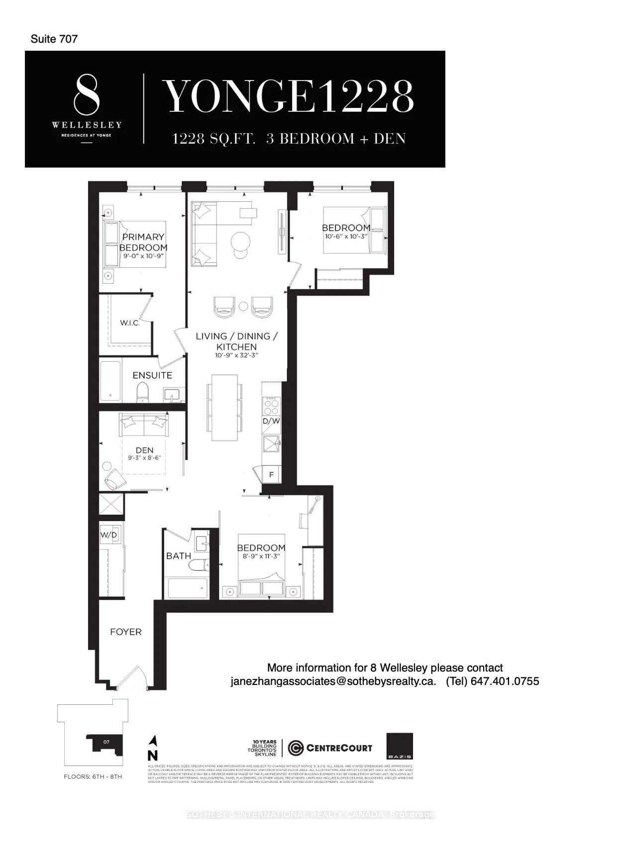 8 Wellesley Street W, #707