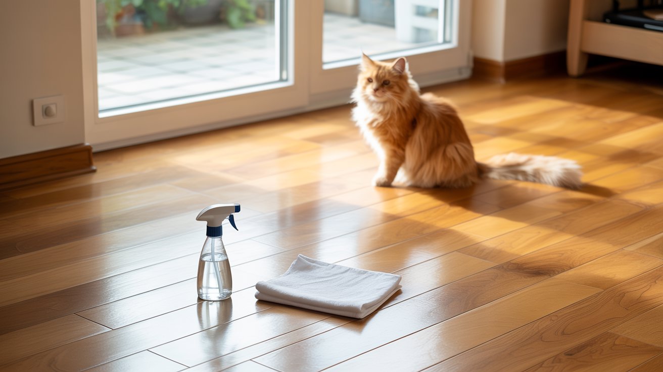 The Best Ways to Remove Cat Urine Smell from Wood Floors